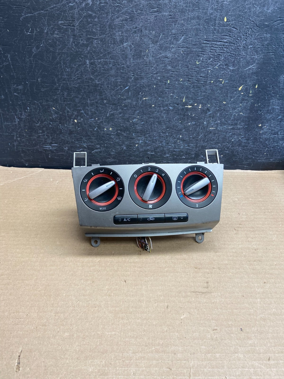 2007 to 2009 Mazda 3 Heat Climate Control Switch AH1319 DG0