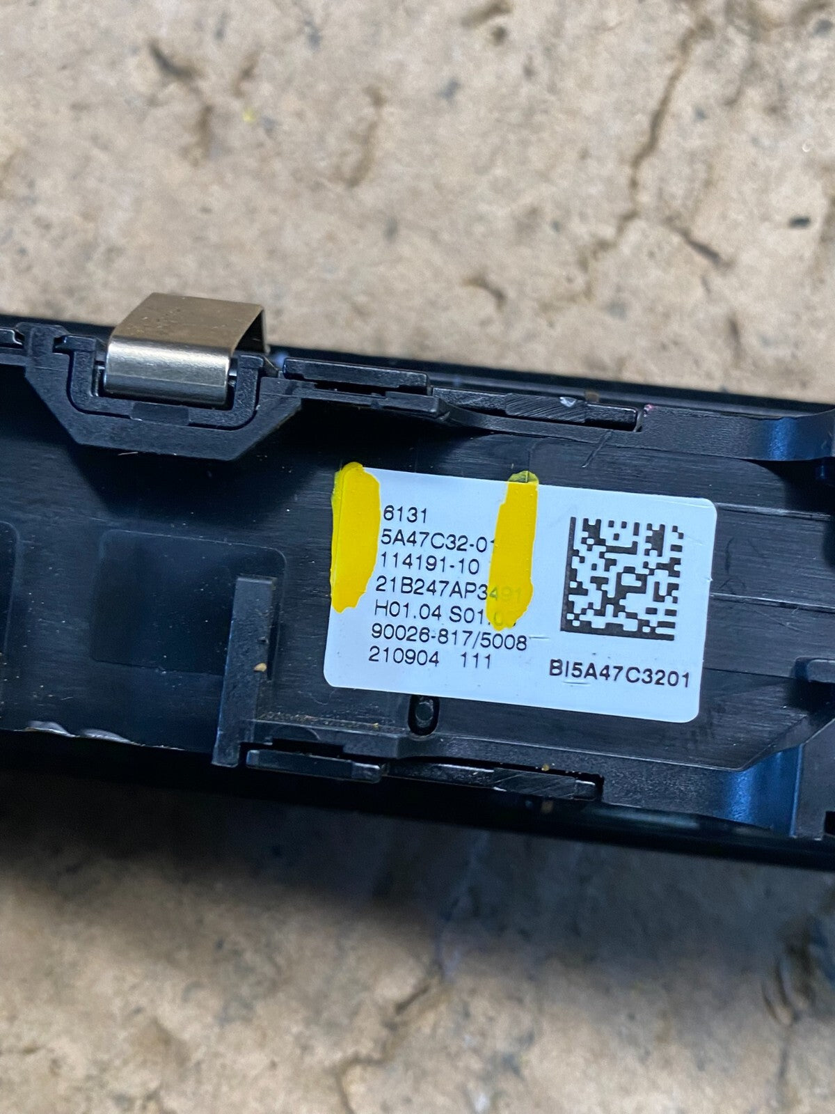2019 to 2023 BMW X5 X6 Front Dash Radio Audio Control Panel N0517 DG6