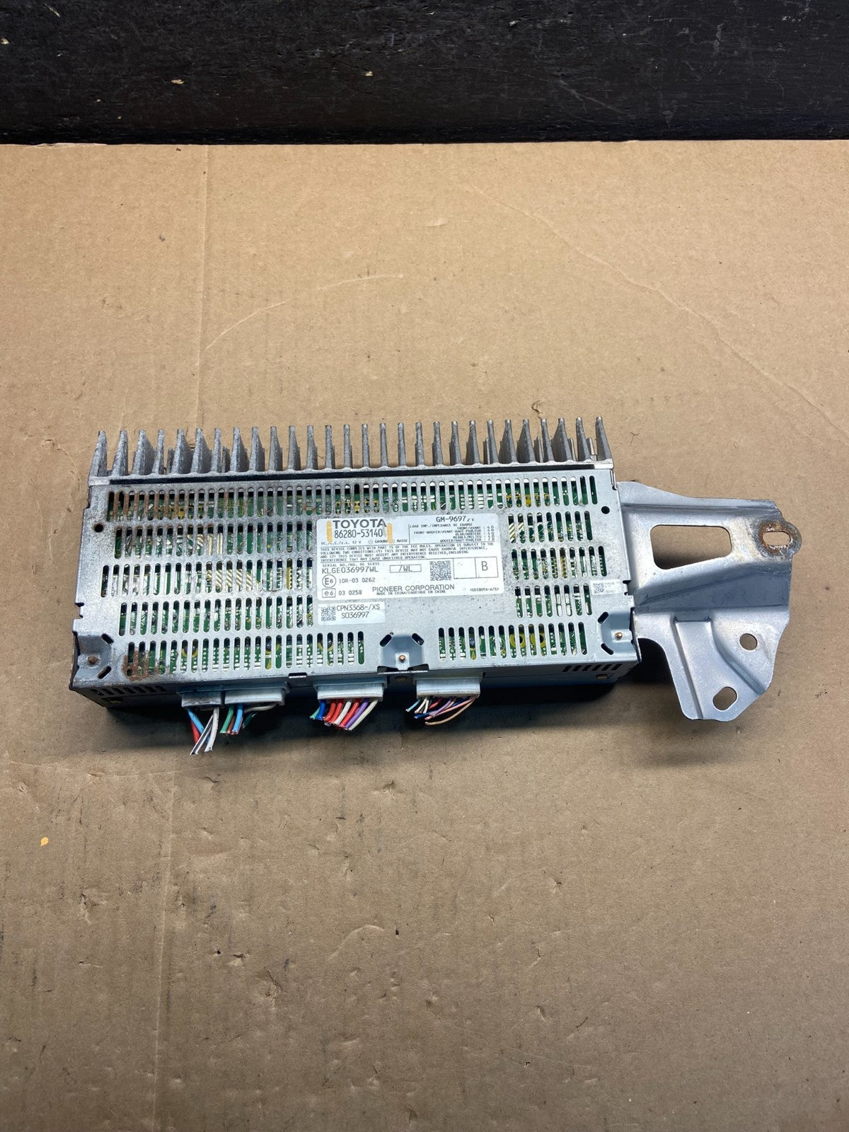 2010-2012 Lexus IS250 Pioneer Radio Audio Amplifier Amp AF9154 DG0