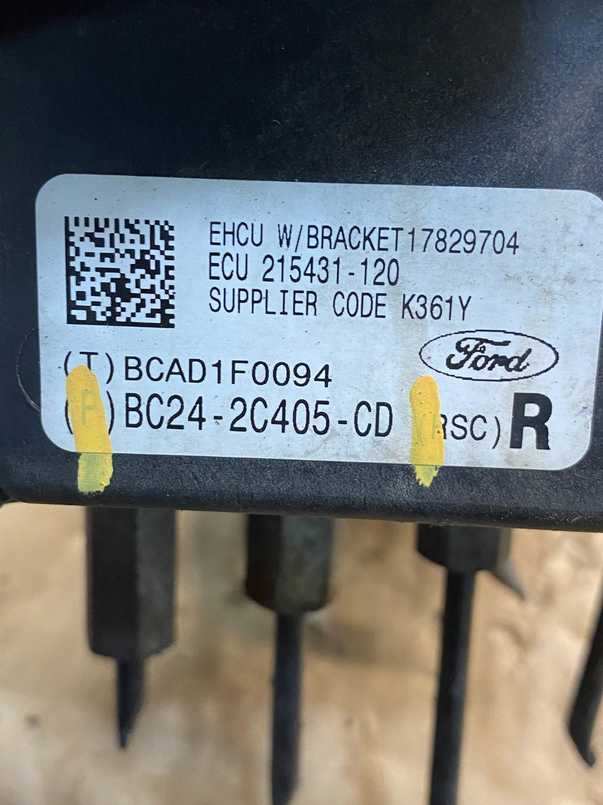 2011 - 2014 Ford E250 E350 Van ABS Anti Lock Brake Pump Module ag9751 DG6