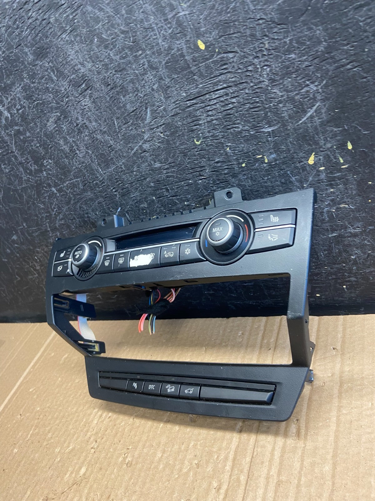 2007-2013 Bmw X5 AC Heater Climate Control Temperature Panel Trim AF6312 DG3