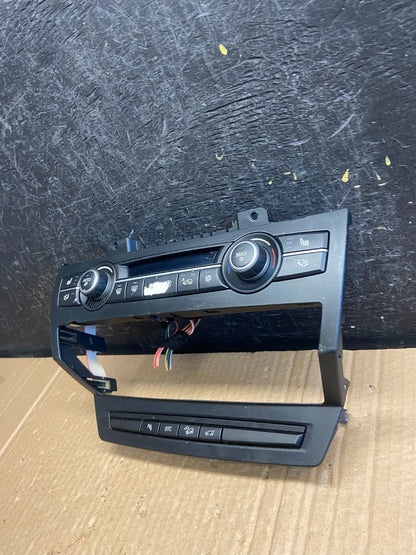 2007-2013 Bmw X5 AC Heater Climate Control Temperature Panel Trim AF6312 DG3