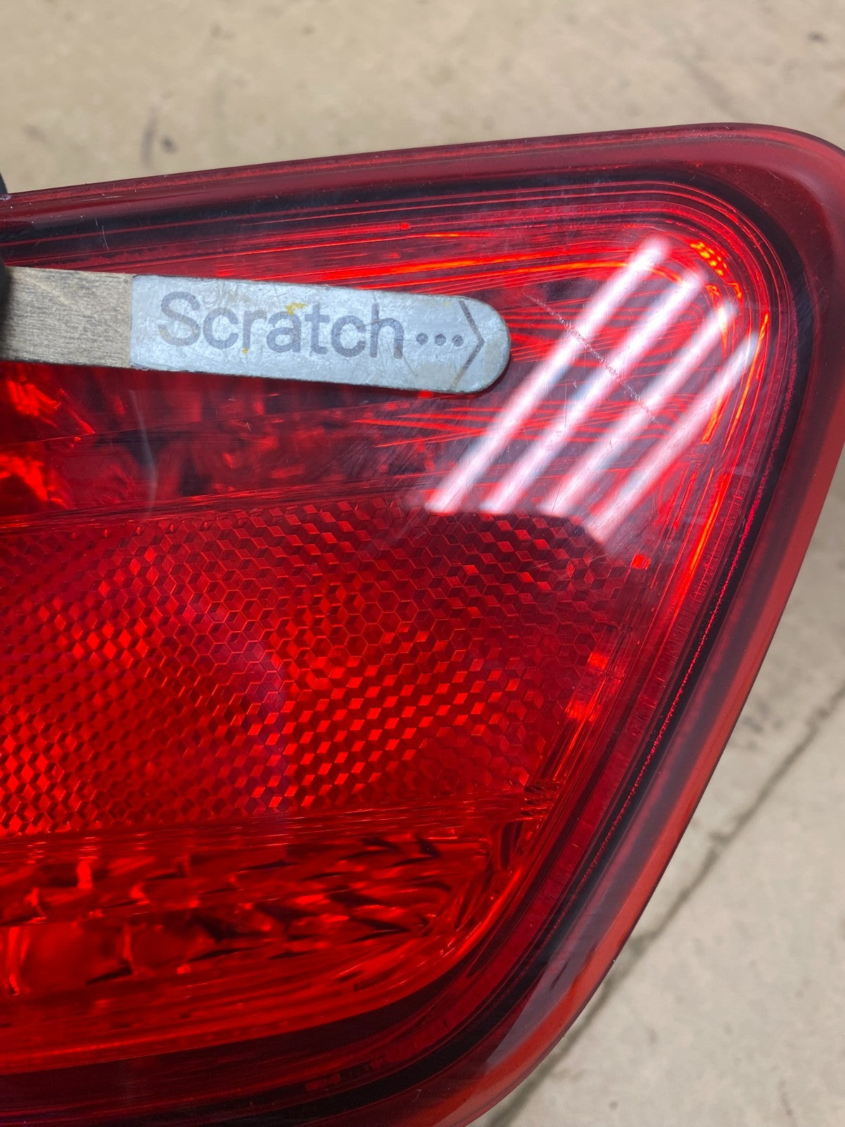 2010-2014 Subaru Legacy Right Passenger Rh Side Tail Light Inner Oem P5362 DW3