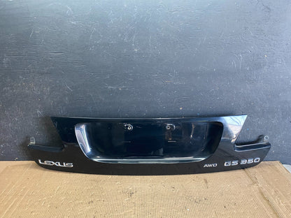 2007 to 2011 Lexus GS350 Trunk License Plate Trim Panel Cover  N8486 DG0