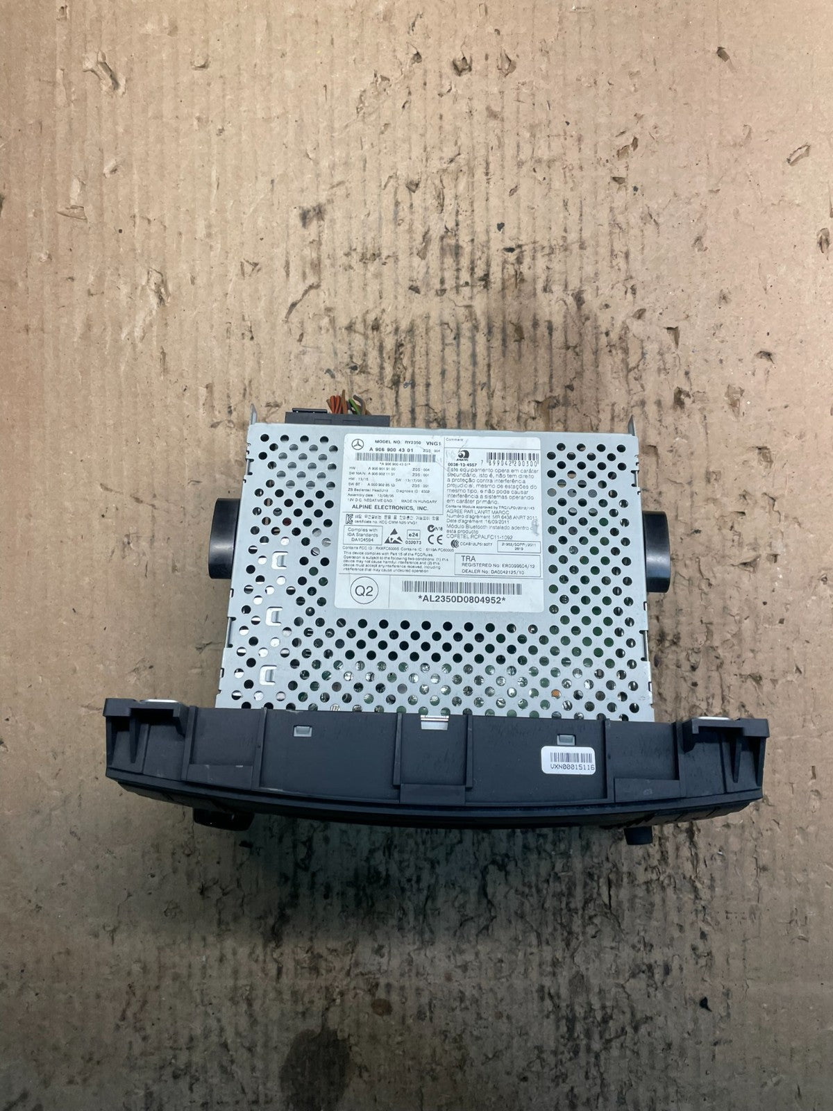 2010-2018 Mercedes Sprinter Radio Receiver Navigation Screen Display V0777 DG4
