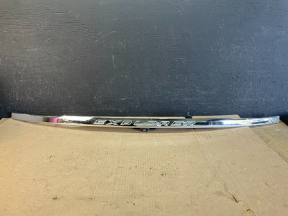2011-2014 Ford Explorer Rear Tailgate Gate Trim Molding With Camera OE AD8570 DG0