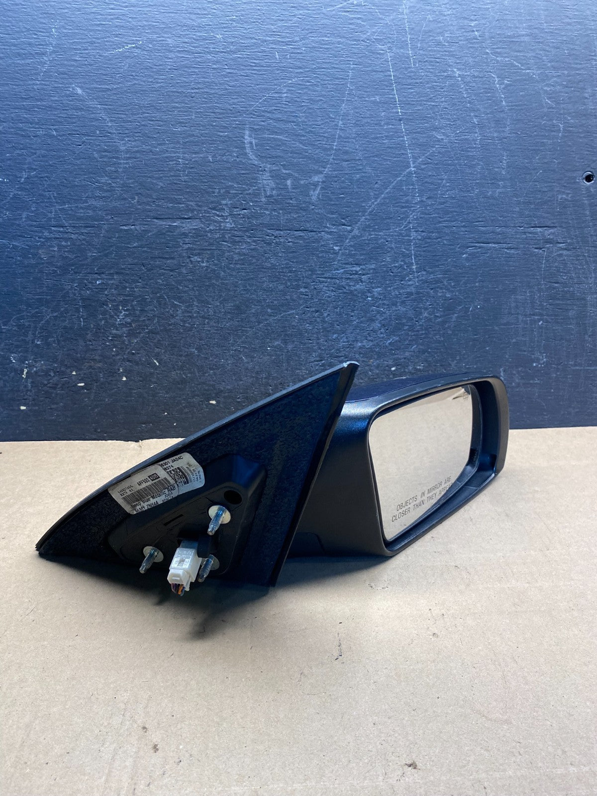 2007-2012 Nissan Altima Sedan Right Passenger View Heated Mirror AG1928 MS9