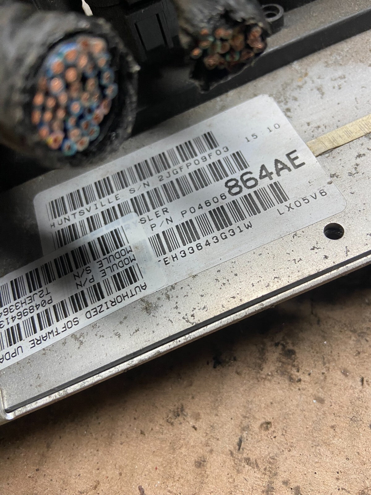2005 Dodge Magnum Charger Engine Control ECU P04896413AH E86423