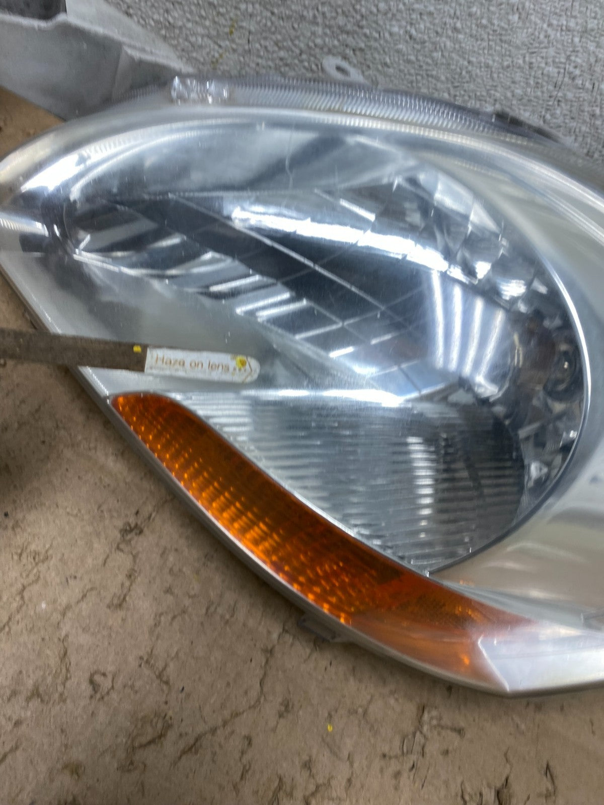 2007 2008 2009 Toyota Yaris Left+Right Halogen Headlights Oem W3693 DW7