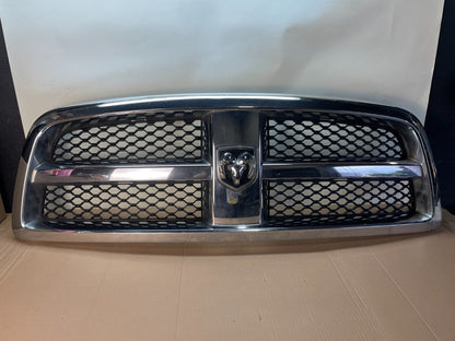 2009 to 2012 Dodge Ram 1500 Front Upper Grille Grill AH6434 DG0
