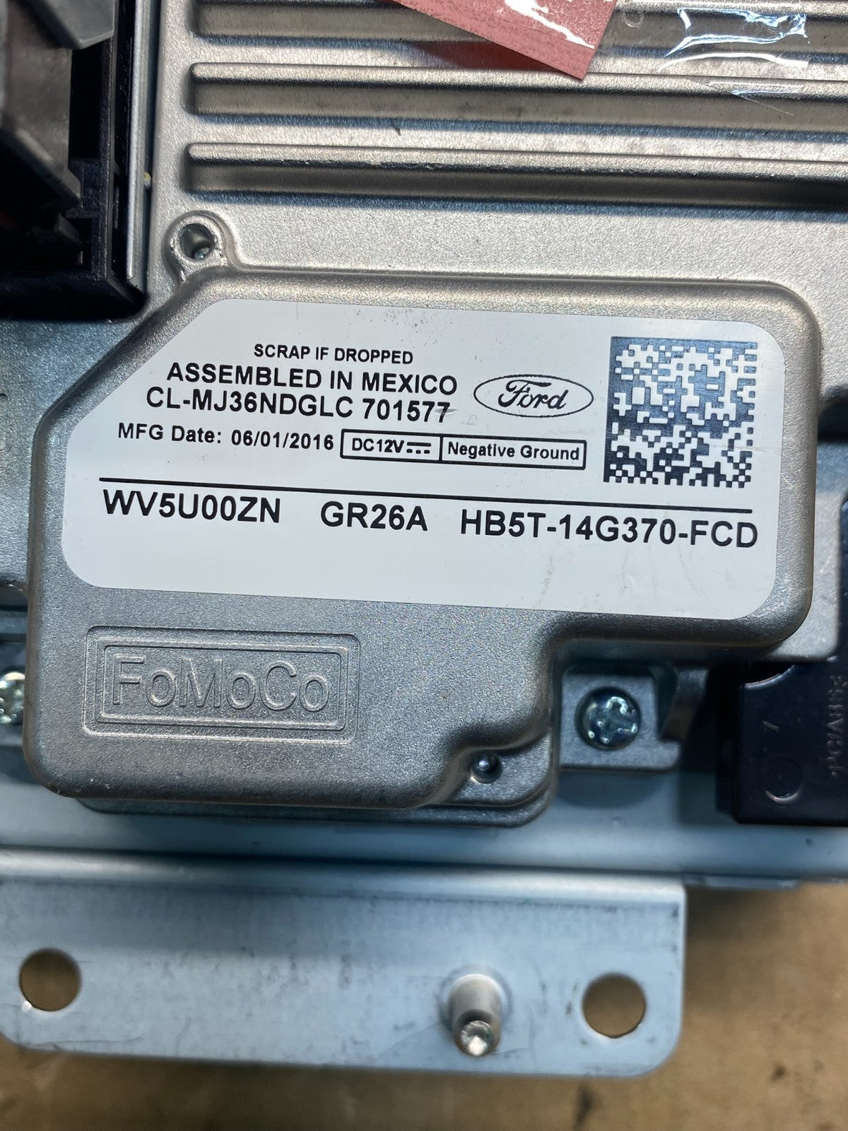2017 Ford Explorer Radio Information Display Screen AG1819 DG4