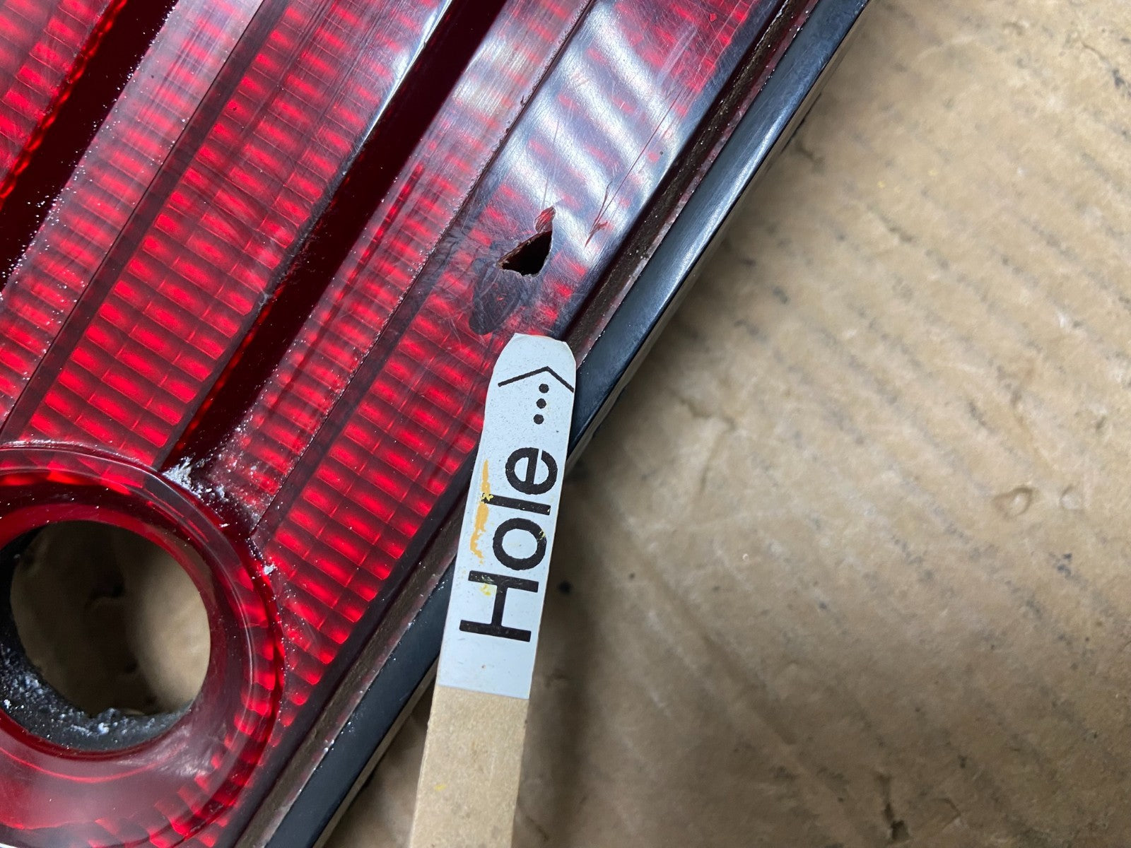 1988 to 1989 Plymouth Sundance Left Driver Side Tail Light AA64123