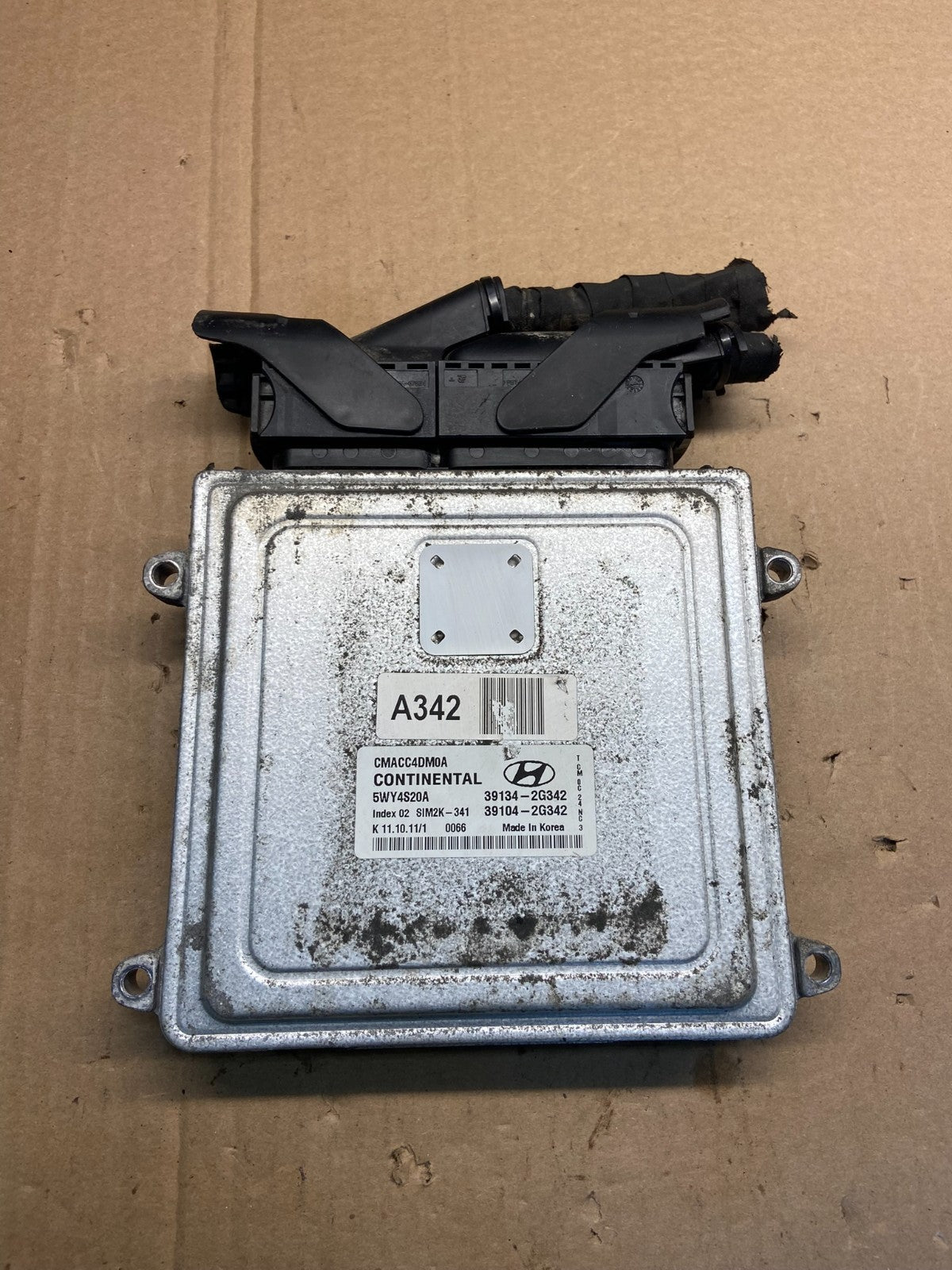 2010 2011 2012 Hyundai Santa Fe Engine Computer Ecu Pcm Ecm Pcu AE2311 DG0