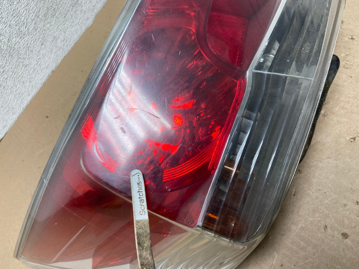 2008 to 2012 Honda Accord Sedan Tail light Left Driver LH Side AG4206 LK3