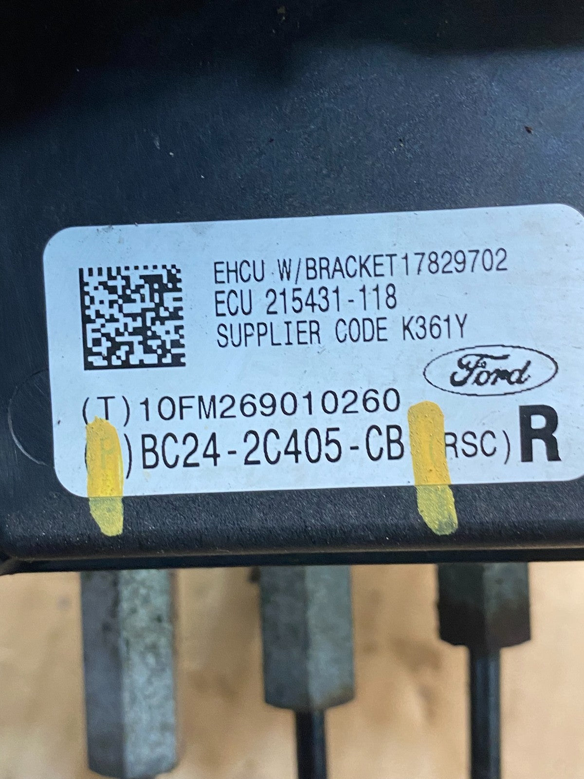 2011 - 2014 Ford E250 E350 Van ABS Anti Lock Brake Pump Module AI7270 DG6