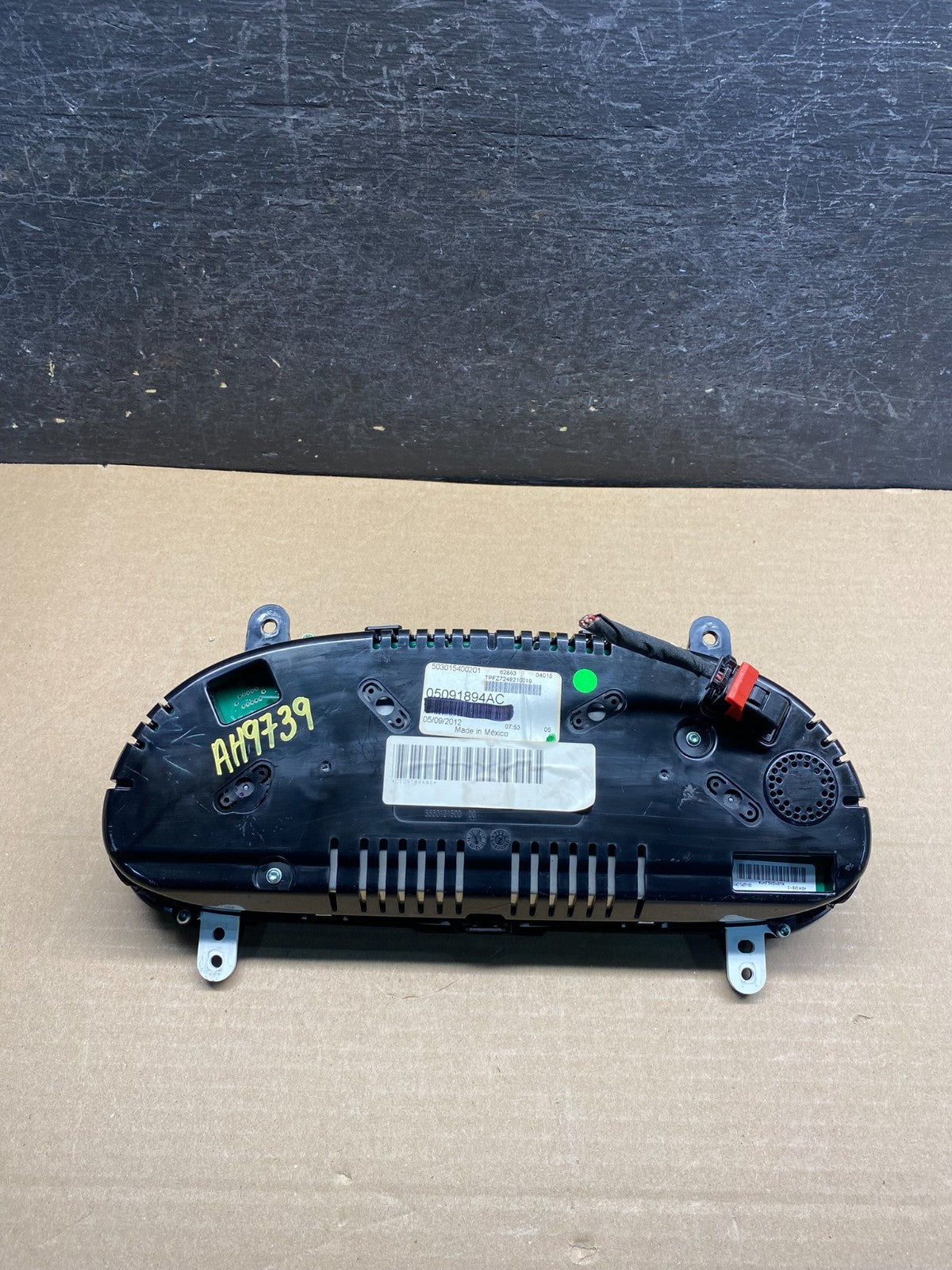 2013 Dodge Dart Speedometer Instrument Cluster Gauges 05091894ac AH9739 DG4