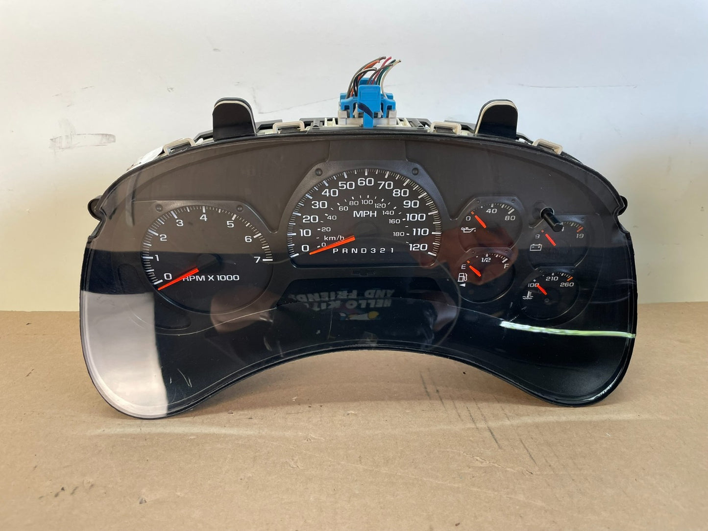 2006 2007 2008 Chevrolet Trailblazer Speedometer Cluster Gauge AG1047 DG0