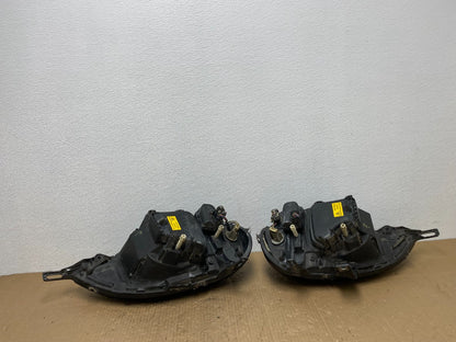 1998 to 2001 Mercedes ML320 ML-Class Left+Right Xenon Black Headlights AB8436 DG10