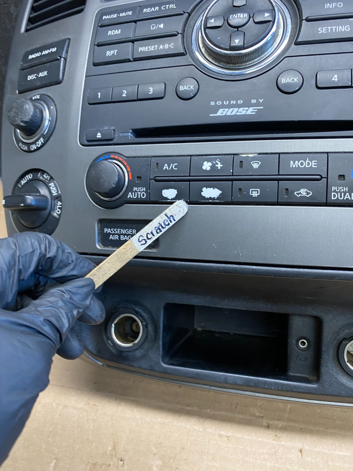 2008 to 2015 Nissan Armada Radio A/C Heat Temperature Climate Control AG5218 DG1