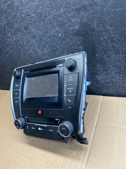 2015-2017 Toyota Camry Radio CD Navigation Screen Display AI3169 DG3