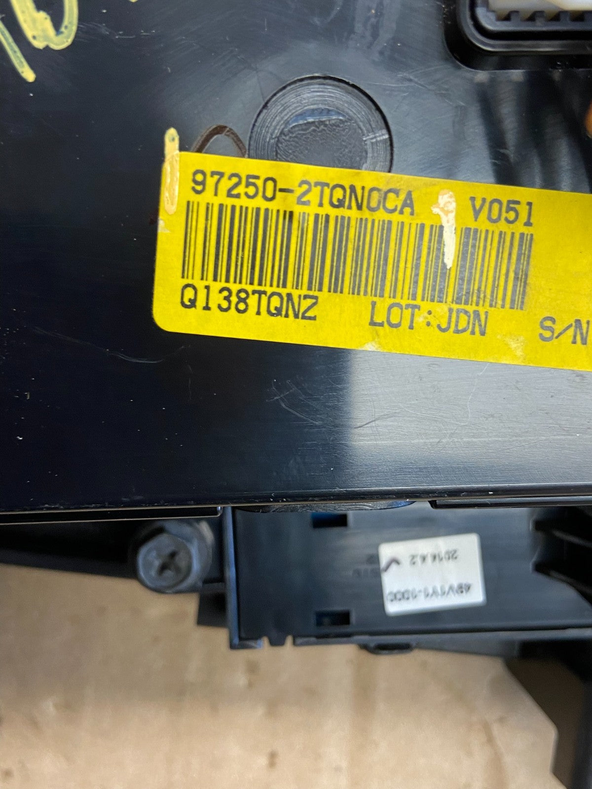 2014 2015 Kia Optima Ac A/C Heater Climate Control ad7121 DG5