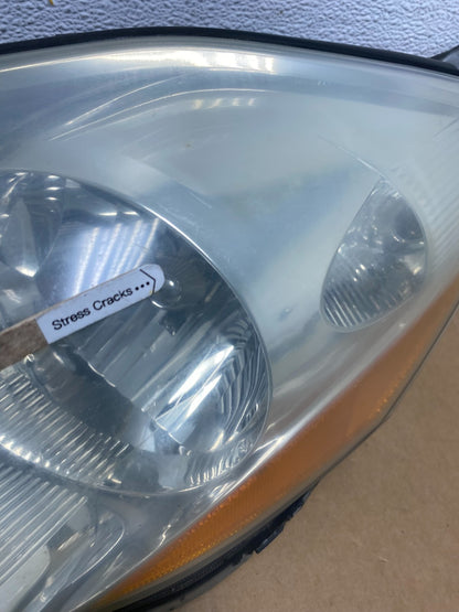 2006 to 2010 Toyota Sienna Left Driver Lh Side Headlight Halogen AD2802 DW4