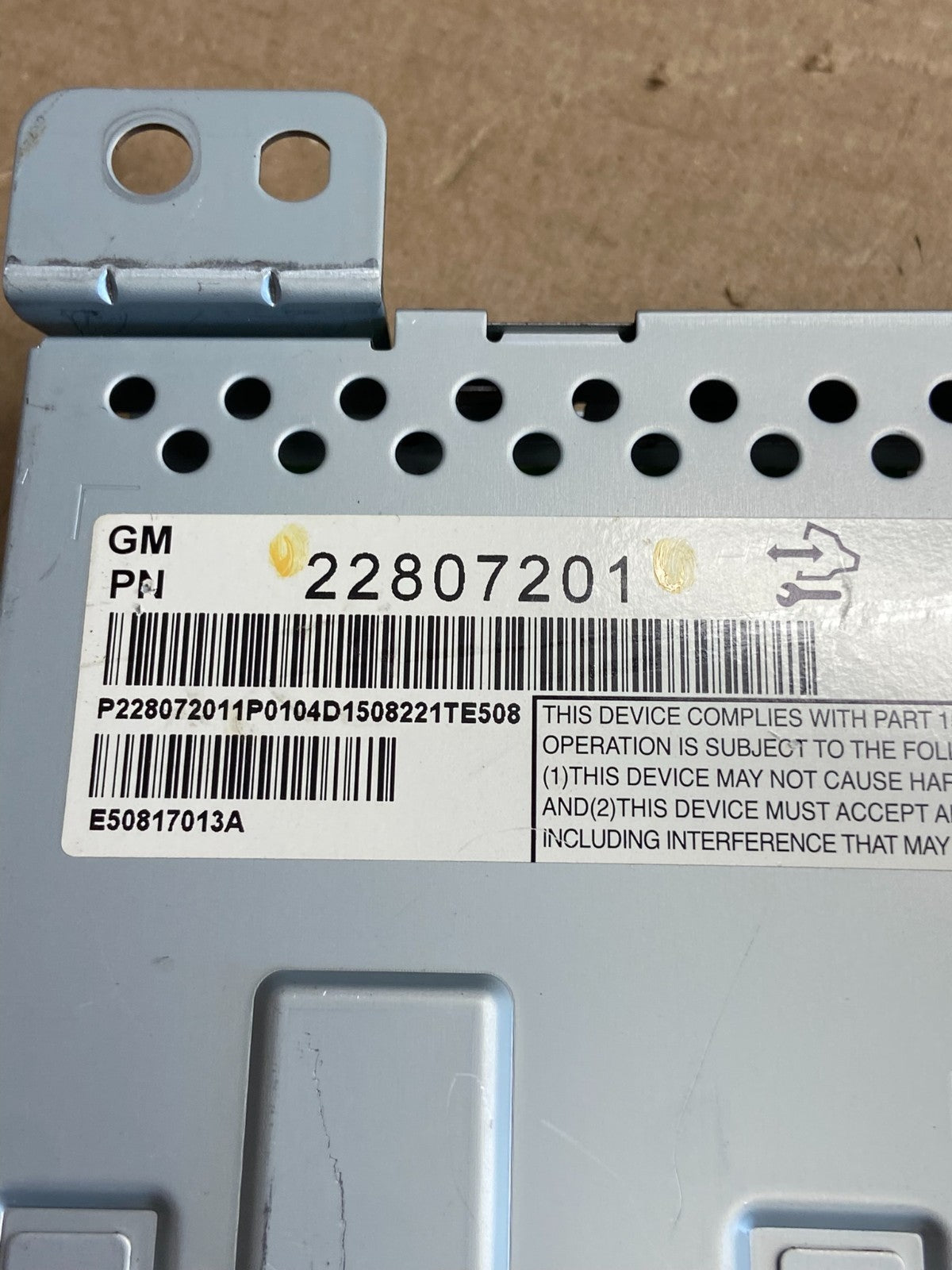 2010 - 2011 Chevrolet Equinox Radio Display Screen Information Dash Oe AG0423 DG5