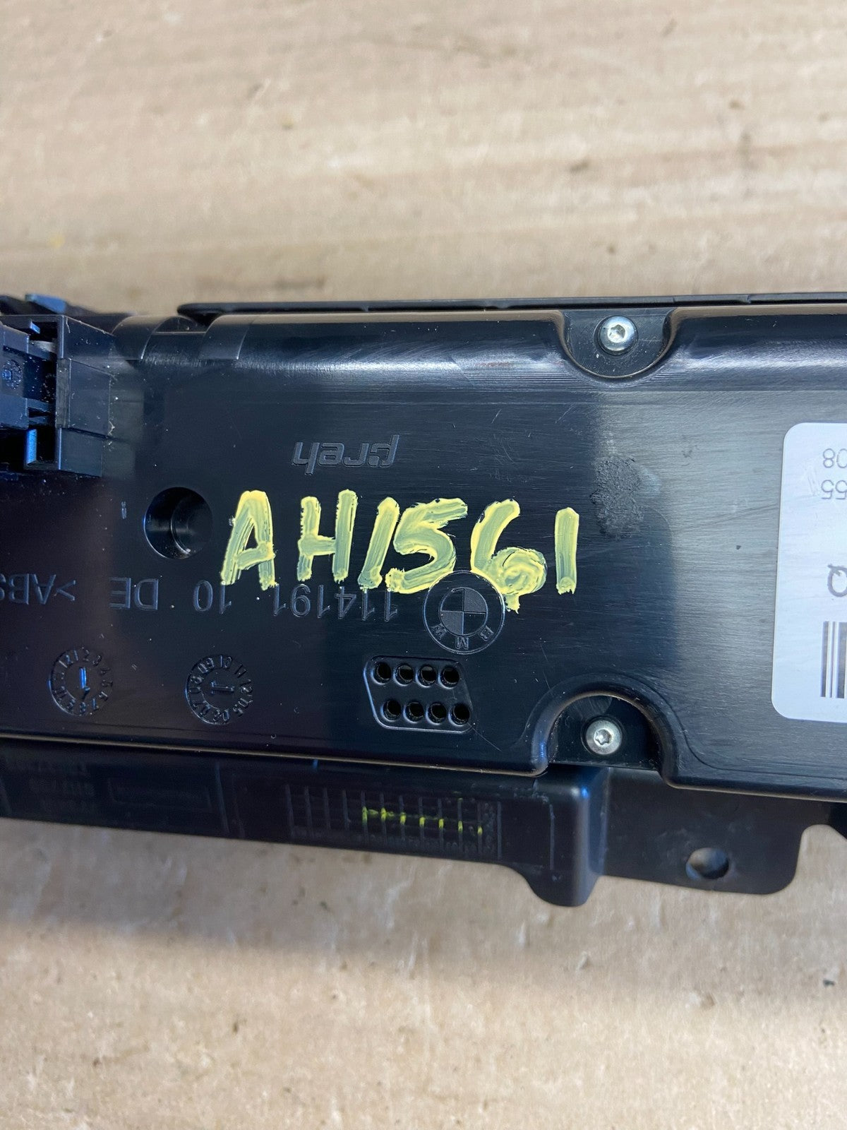 2007-2013 Bmw X5 AC Heater Climate Control Temperature Panel Trim AH1561 DG5