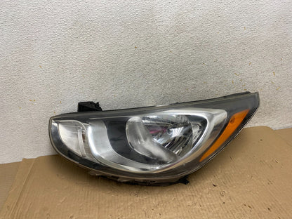 2013 to 2017 Hyundai Accent Left Driver LH Side Headlight AI1310 DW0