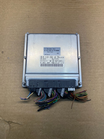 2003 2006 Mercedes R230 SL500 ECU ECM Engine Control Module AH4915 DG0