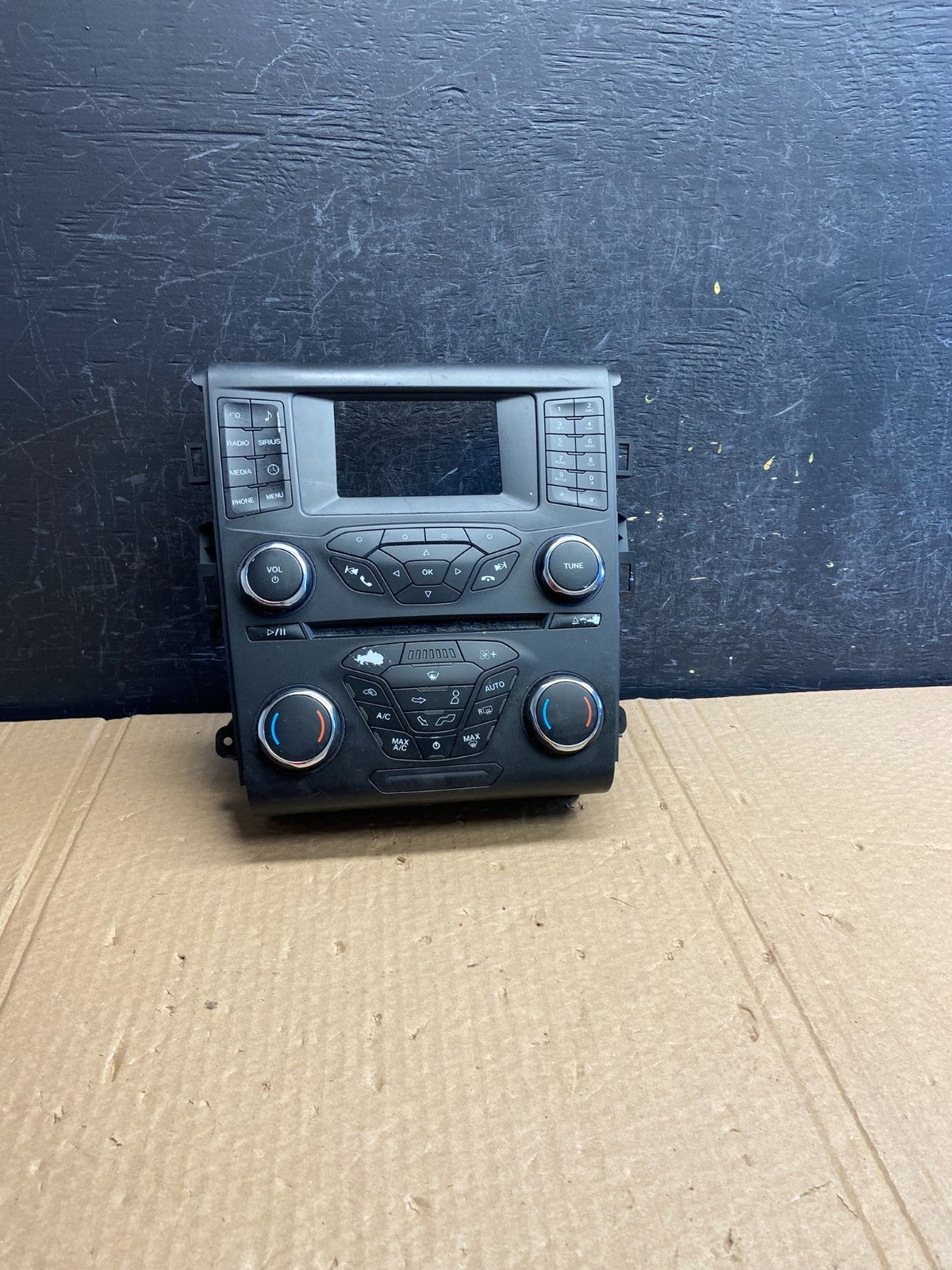 2013 to 2015 Ford Fusion Radio Climate Control A/C Control af6191 DG0