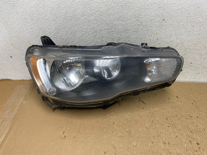 2008-2015 Mitsubishi Lancer Right Passenger Side Headlight Halogen AH2834 DW0
