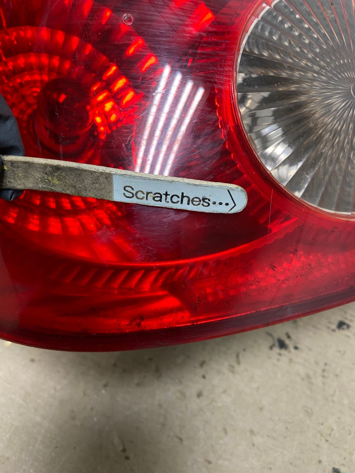 2005 to 2008 Toyota Corolla Left Driver Lh Side Tail Light AF4771 LK3