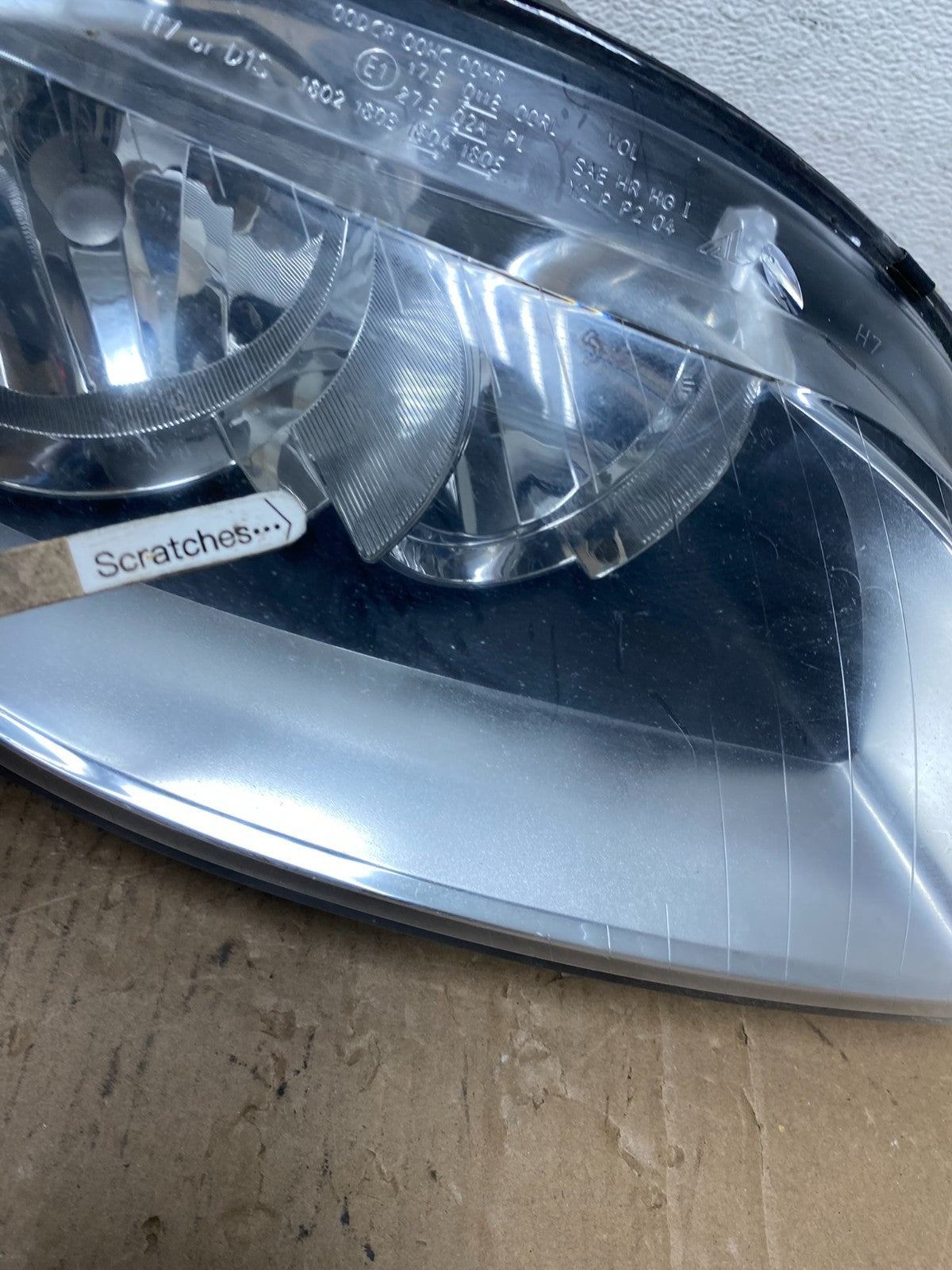 2005 2006 2007 2008 Audi A4 Right Passenger RH Halogen Headlight AD8232 DW3