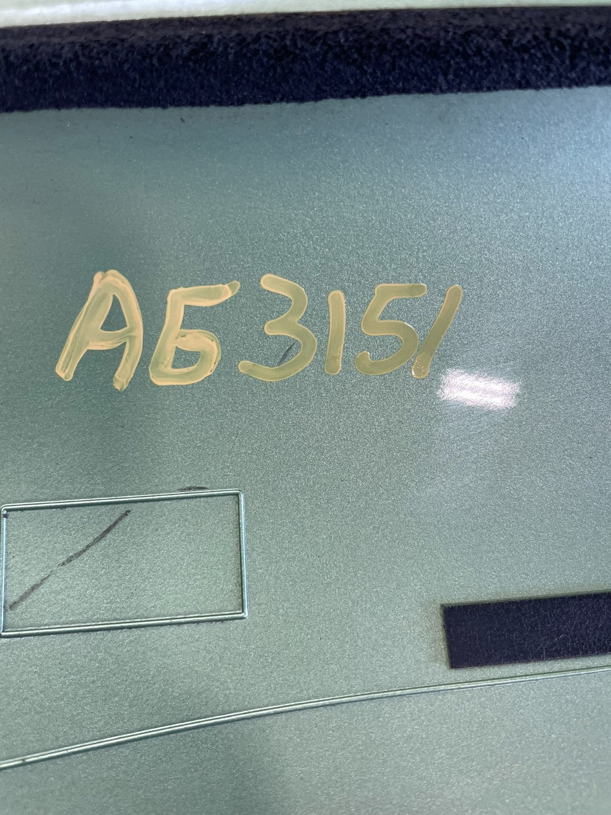 2005 to 2011 Hyundai Accent Trunk Lid Hatch 3rd Brake Light Spoiler AG3151 DG5