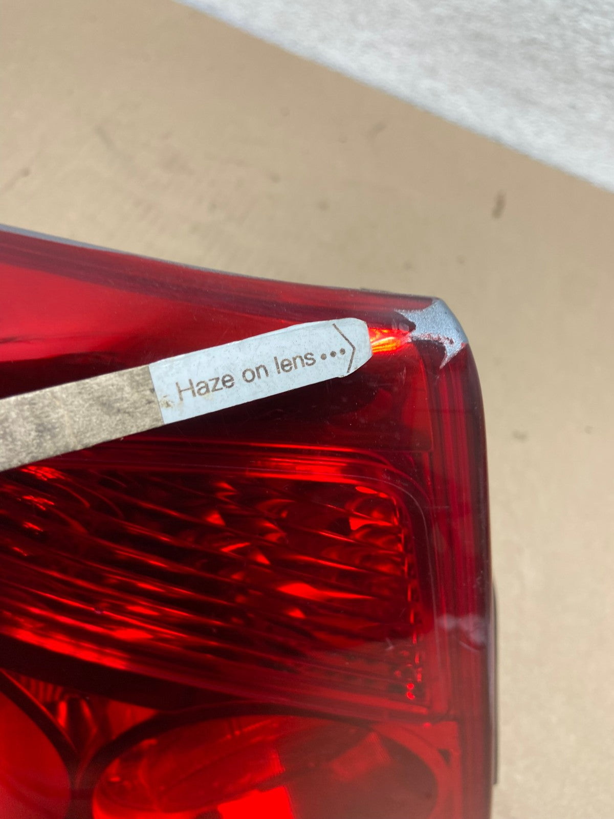 2005 to 2006 Infiniti G35 Left Driver Lh Side Tail Light AG6643 LK4