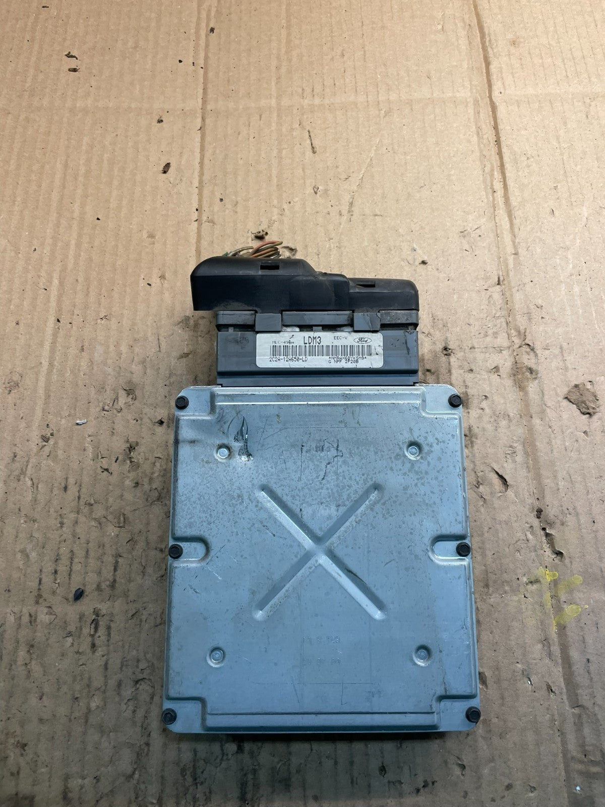 2000 Ford Van E250 E350 Diesel Engine Control Module 2C2A-12A650-LD x4034 DG0