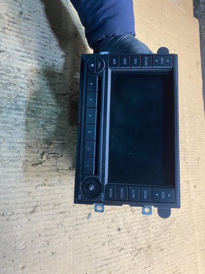 2006 - 2009 Ford Edge Radio Stereo Navigation Screen 7l2t-18k931-cc Oem Y1466 DG0