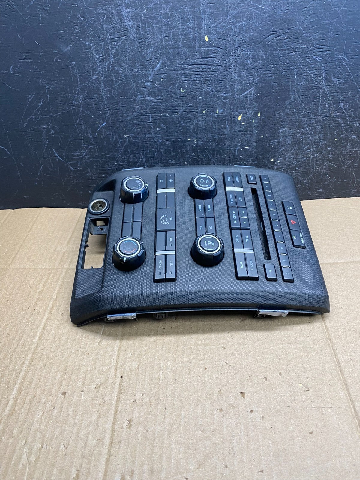2009-2012 Ford F150 Heater Climate Control Radio Control Dash Bezel OE AC9377 DG2
