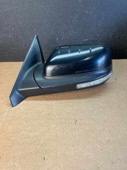 2011-2015 Ford Explorer Left Driver View Turn Signal Mirror AE8353 DW0