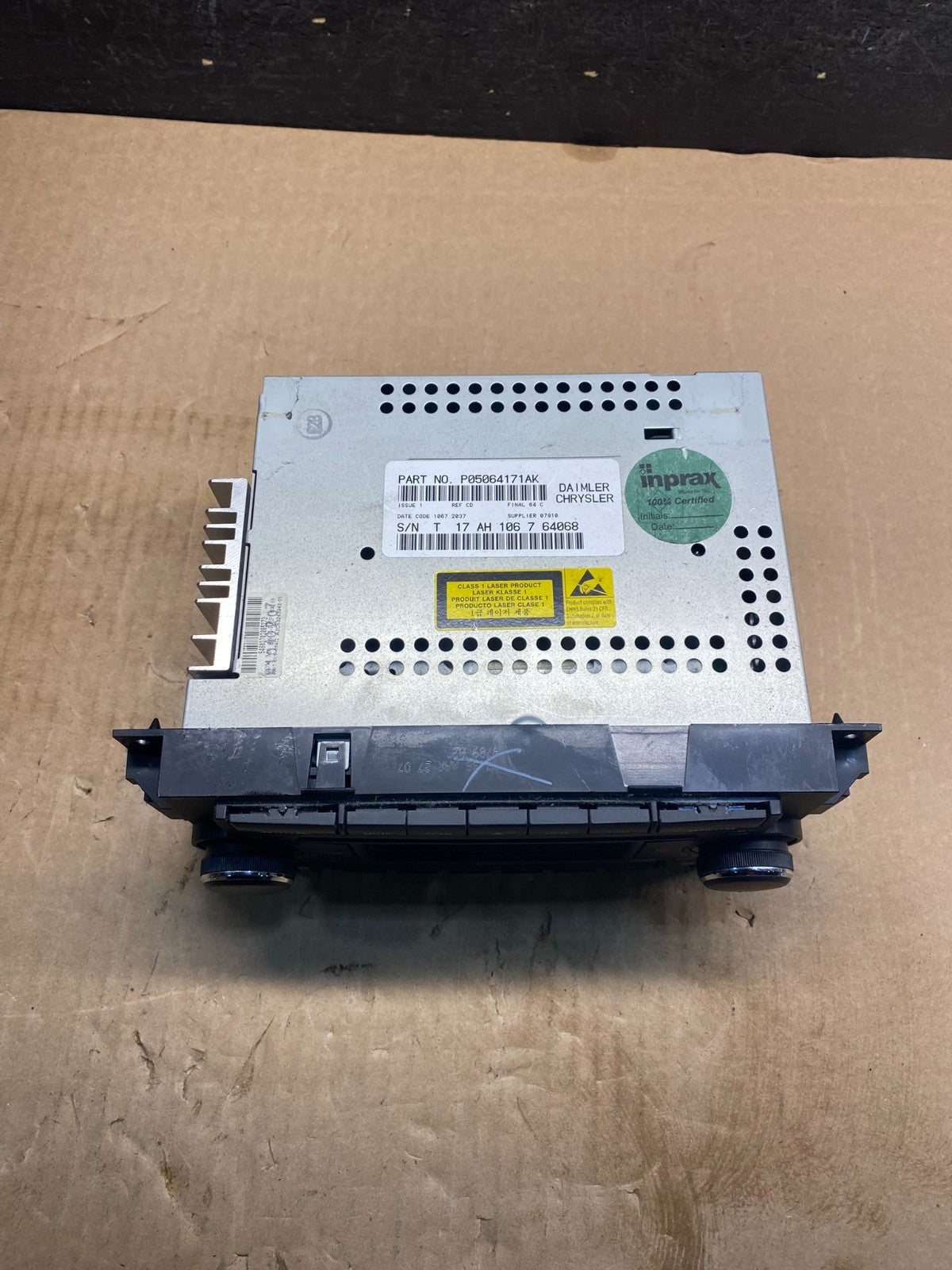 2005-2009 Chrysler Dodge Jeep Ram Radio CD MP3 Receiver AE7906 DG3