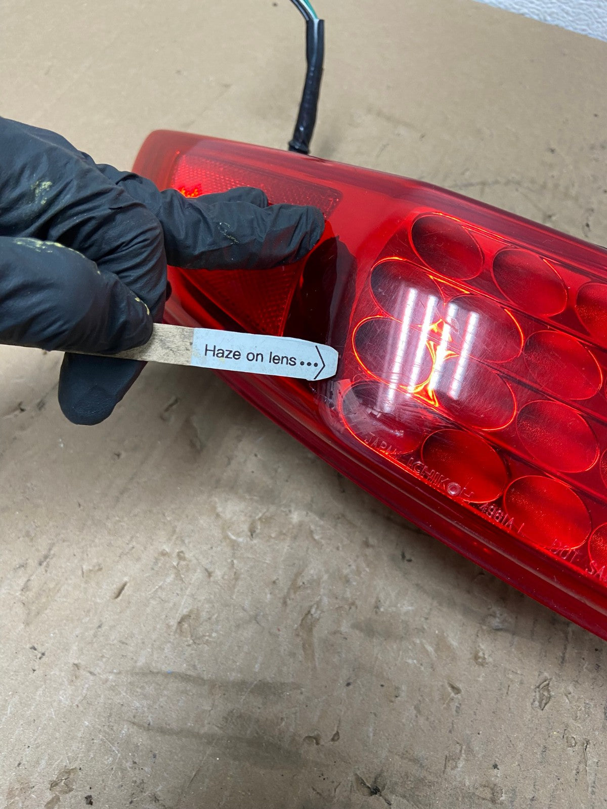 2003-2008 Infiniti FX35 FX45 Driver Left LH Side Tail Light AD7834 LK3
