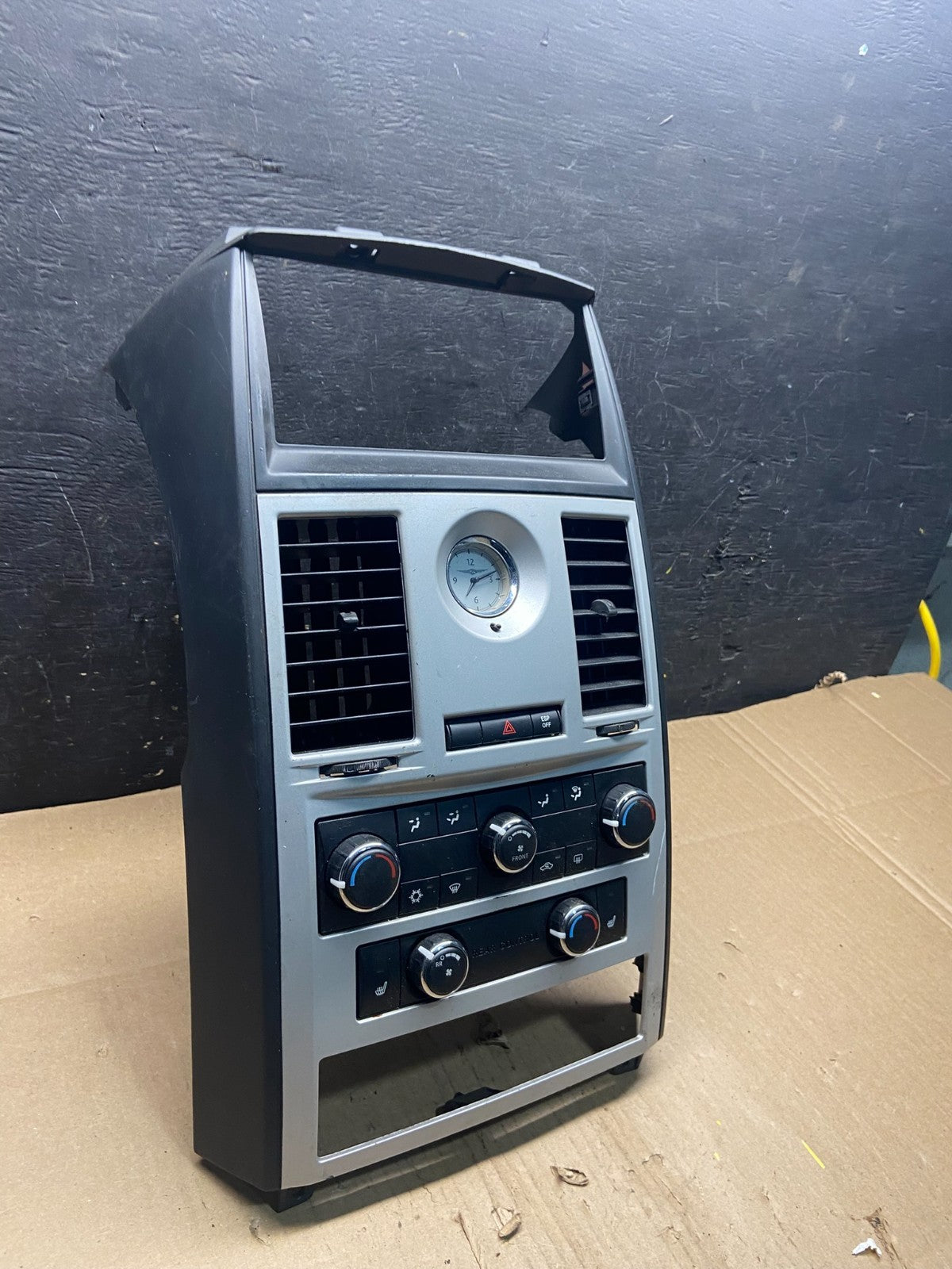 2008-2010 Dodge Grand Caravan Radio Bezel Climate Control Heat AC Heater t1940 D2