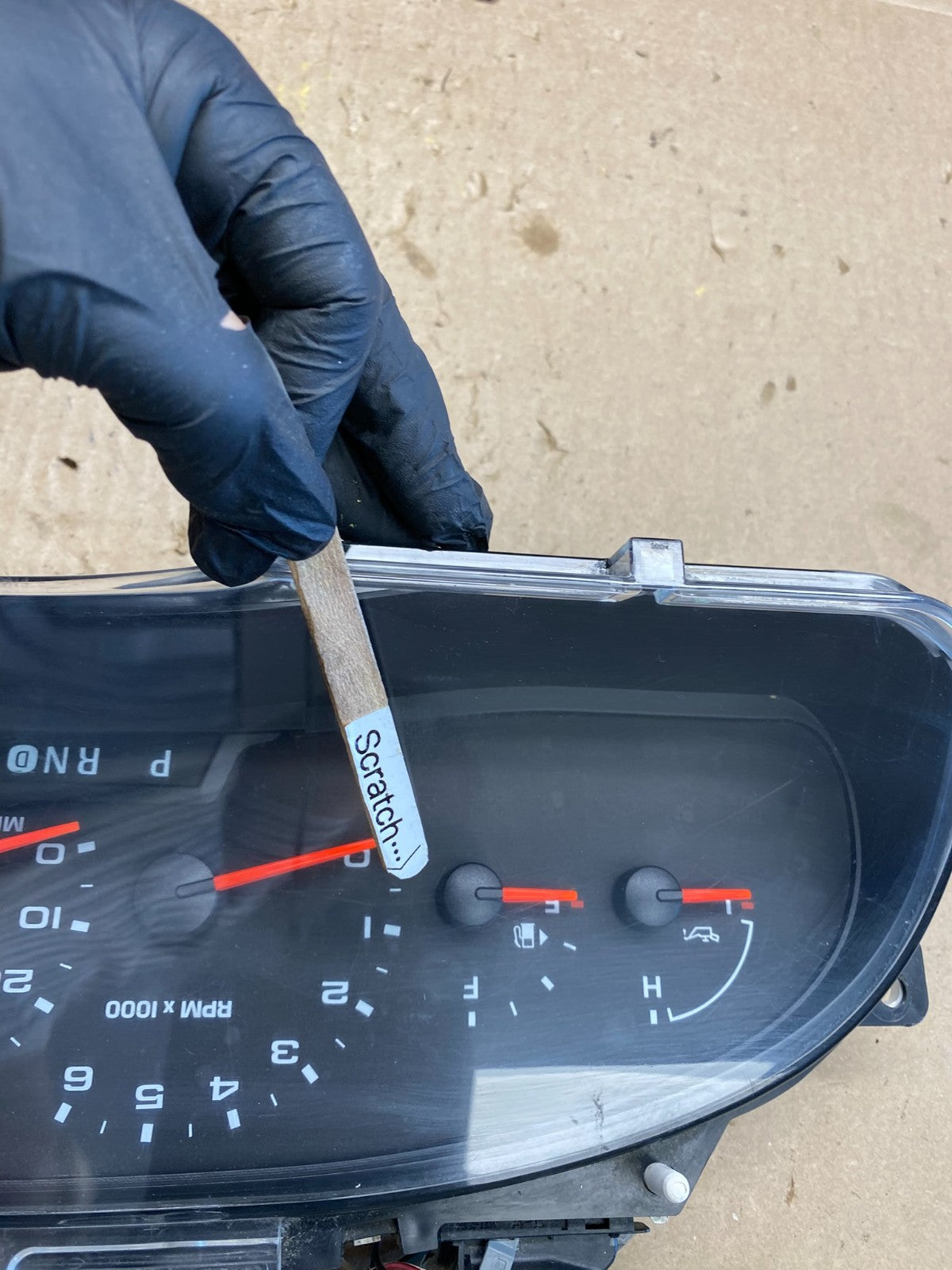 2006 Ford E350 Gauge Speedometer Cluster ac6758 DG3