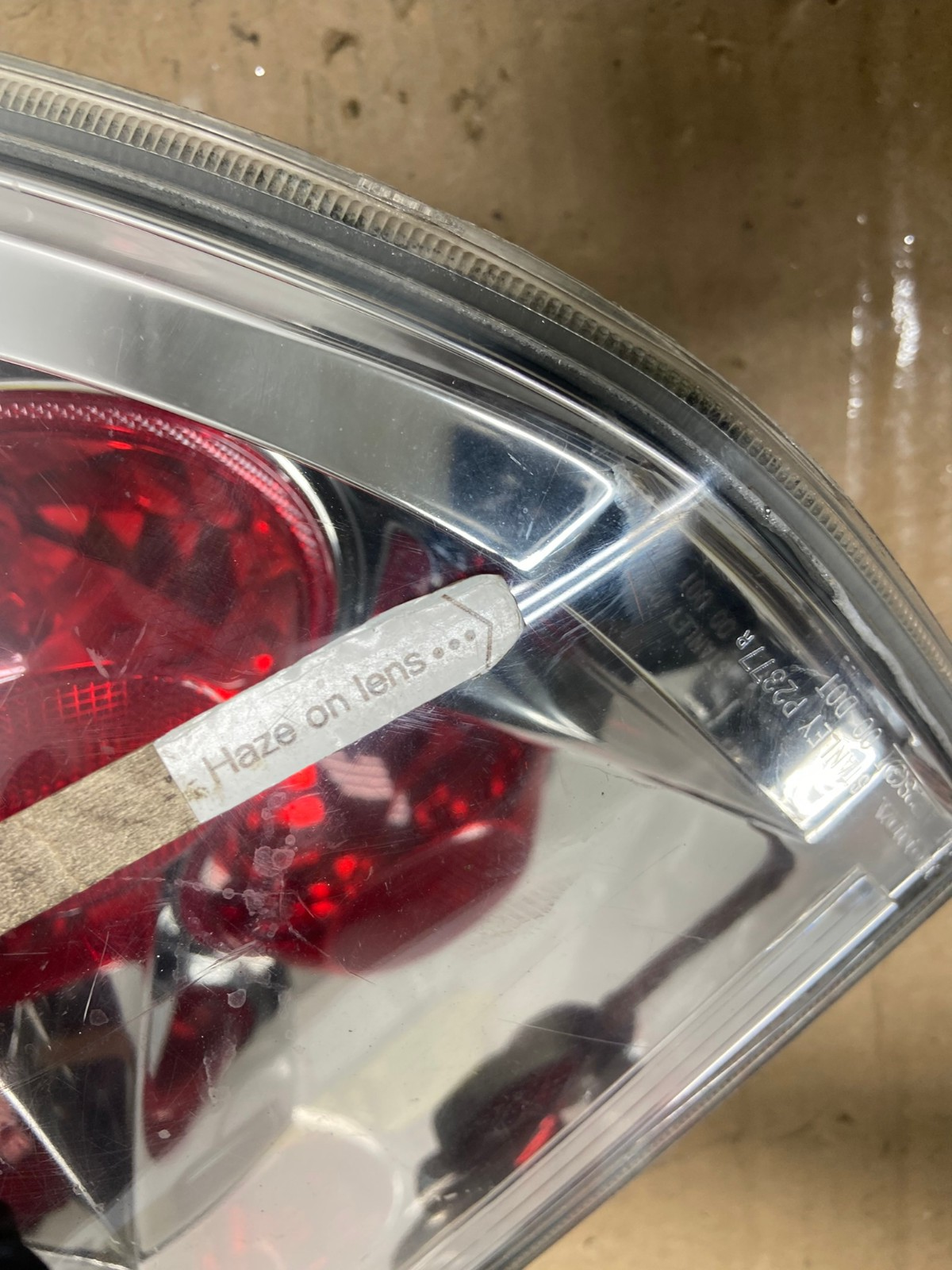 2006 2007 2008 Honda Pilot Right Passenger Rh Side Tail light AG9303 LK4
