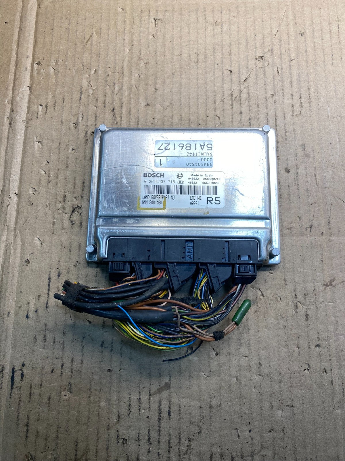 2003 2005 Land Range Rover Engine Control Unit ECU ECM Computer Module ab2710 DG0