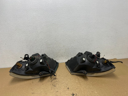 2008 to 2010 Dodge Caravan Left+Right Set Side Halogen Headlights DEPO AG2157 DW8