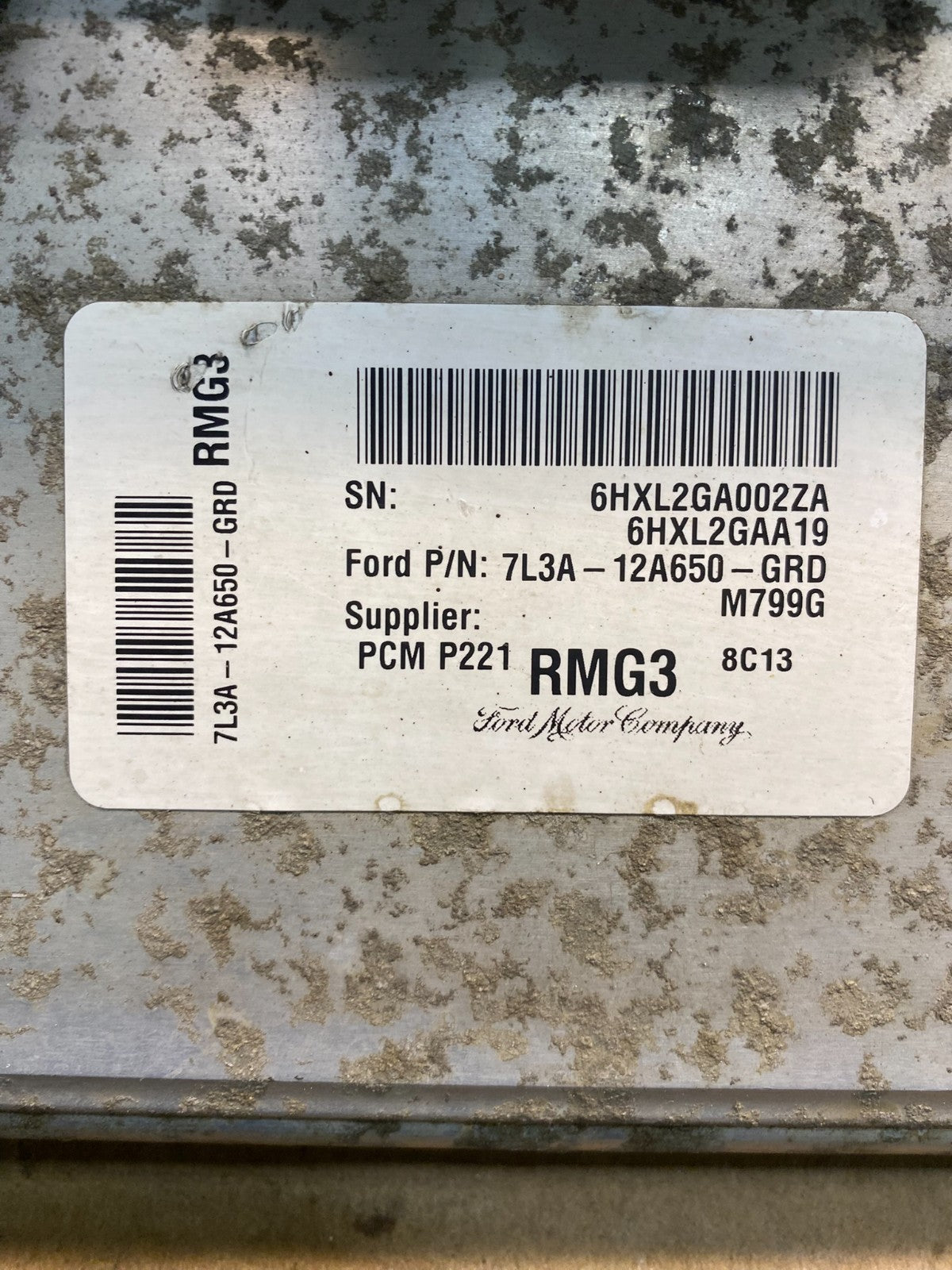 2007 Ford F-150 F150 4.2L Engine Control Unit ECU Computer Module AD3451 DG2