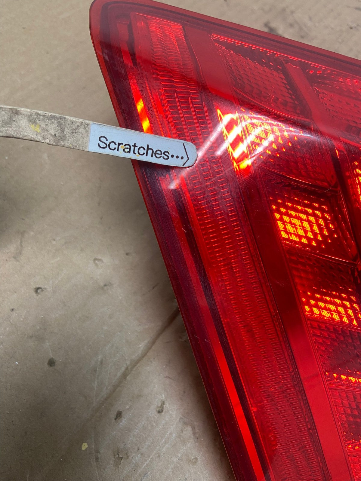 2013 to 2015 Honda Accord Sedan Right Passenger Inner LED Tail light AB8325 LK3