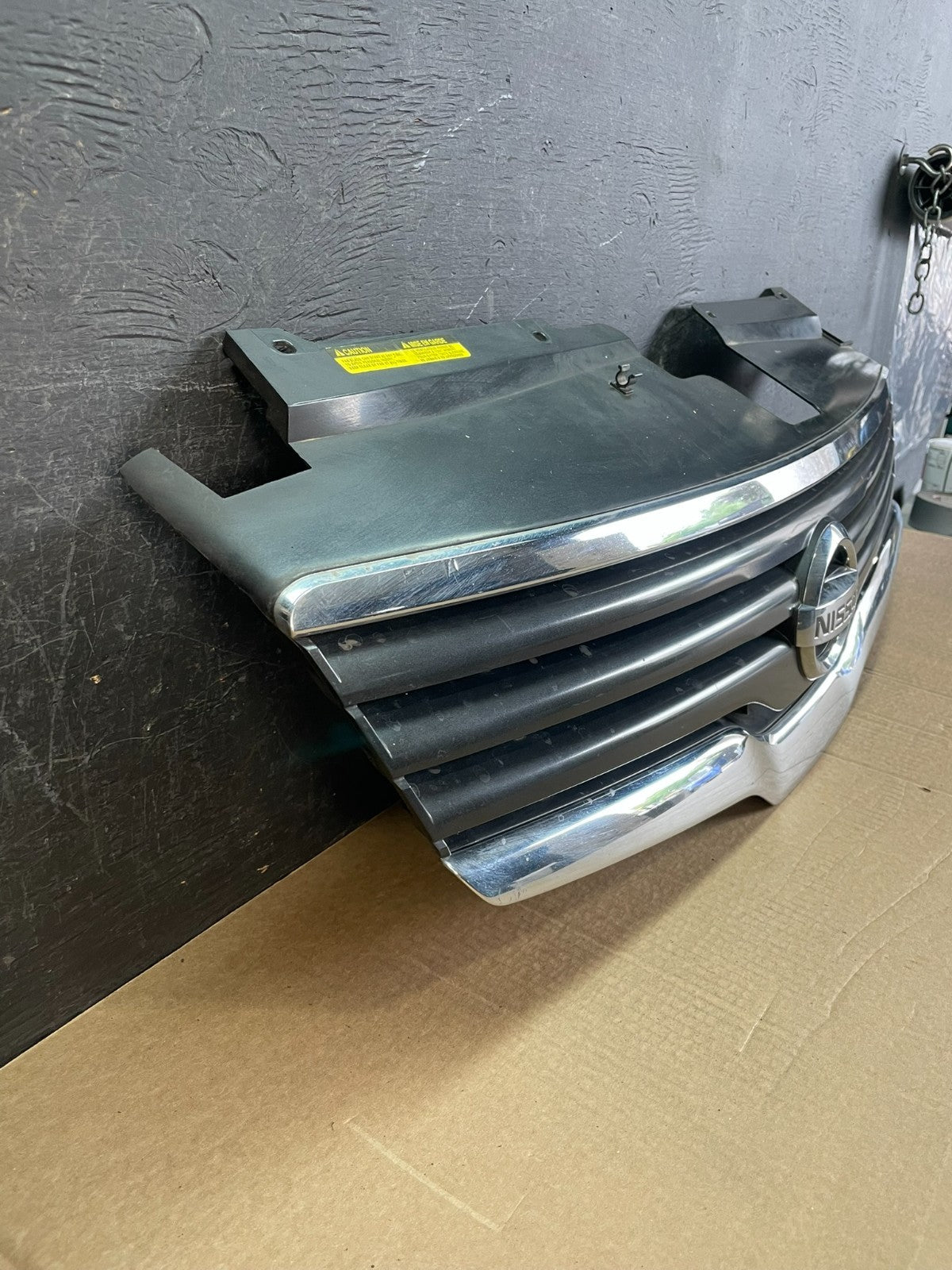 Sedan 2007 2008 2009 Nissan Altima Front Upper Grill Grille AF5207 DG2